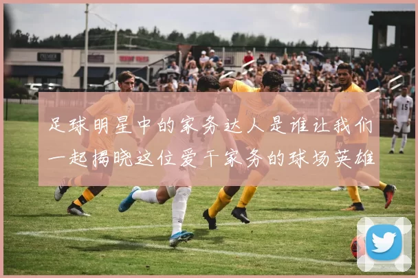 足球明星中的家务达人是谁让我们一起揭晓这位爱干家务的球场英雄
