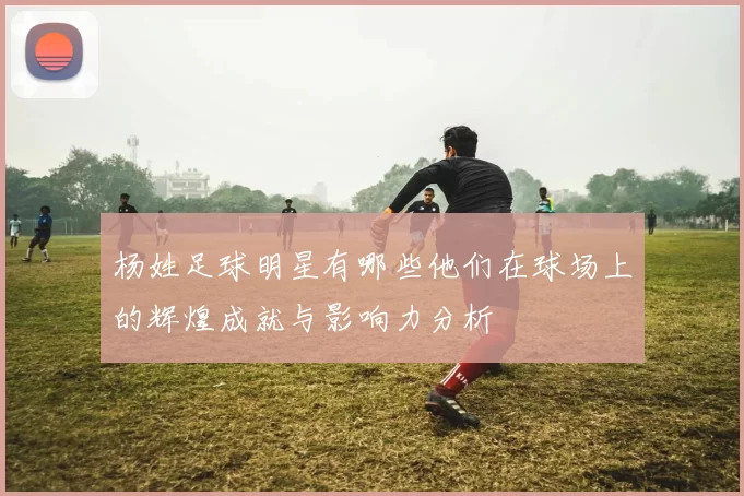 杨姓足球明星有哪些他们在球场上的辉煌成就与影响力分析